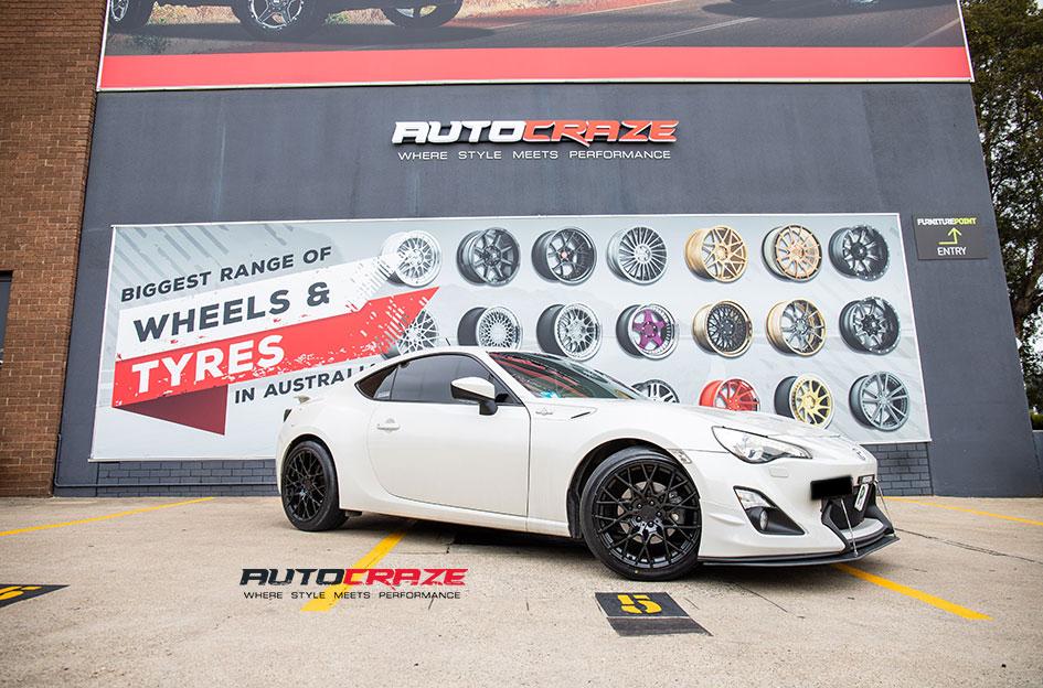 TOYOTA 86 SEBRING MATTE BLACK